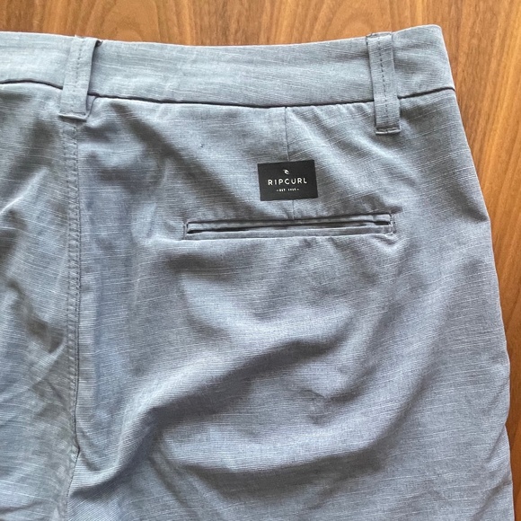RIP CURL Mirage Boardwalk Hybrid Shorts- Mens 34 Gray - Picture 8 of 9